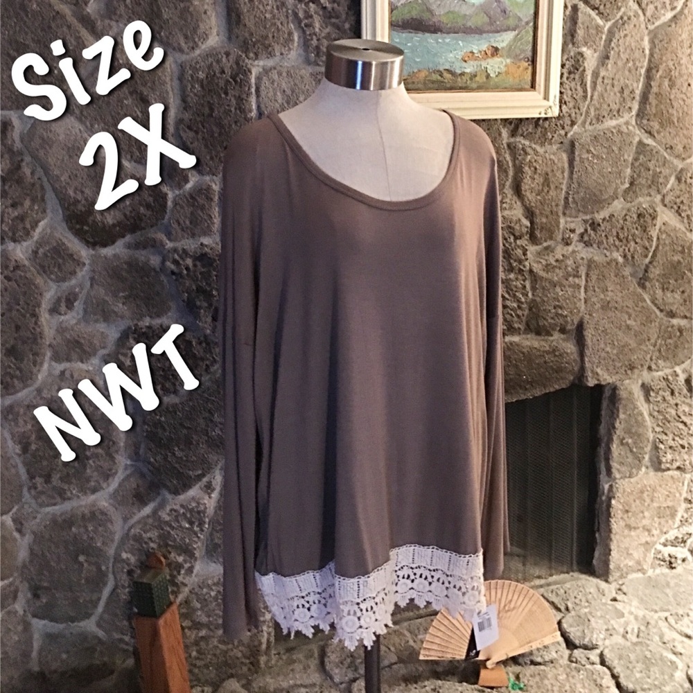 🔥HP 1/16/18🔥Smokin’ Plus Size 2X Top